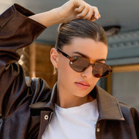 Brooklyn - Women's Polarized Aviator Sunglasses
