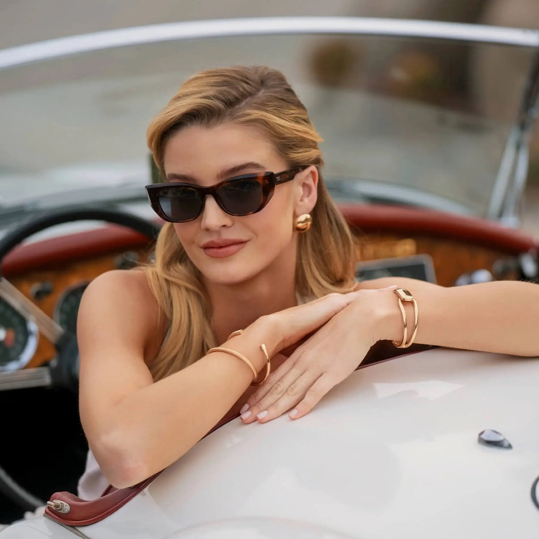 Evelyn - Women’s Cat Eye Polarized Sunglasses