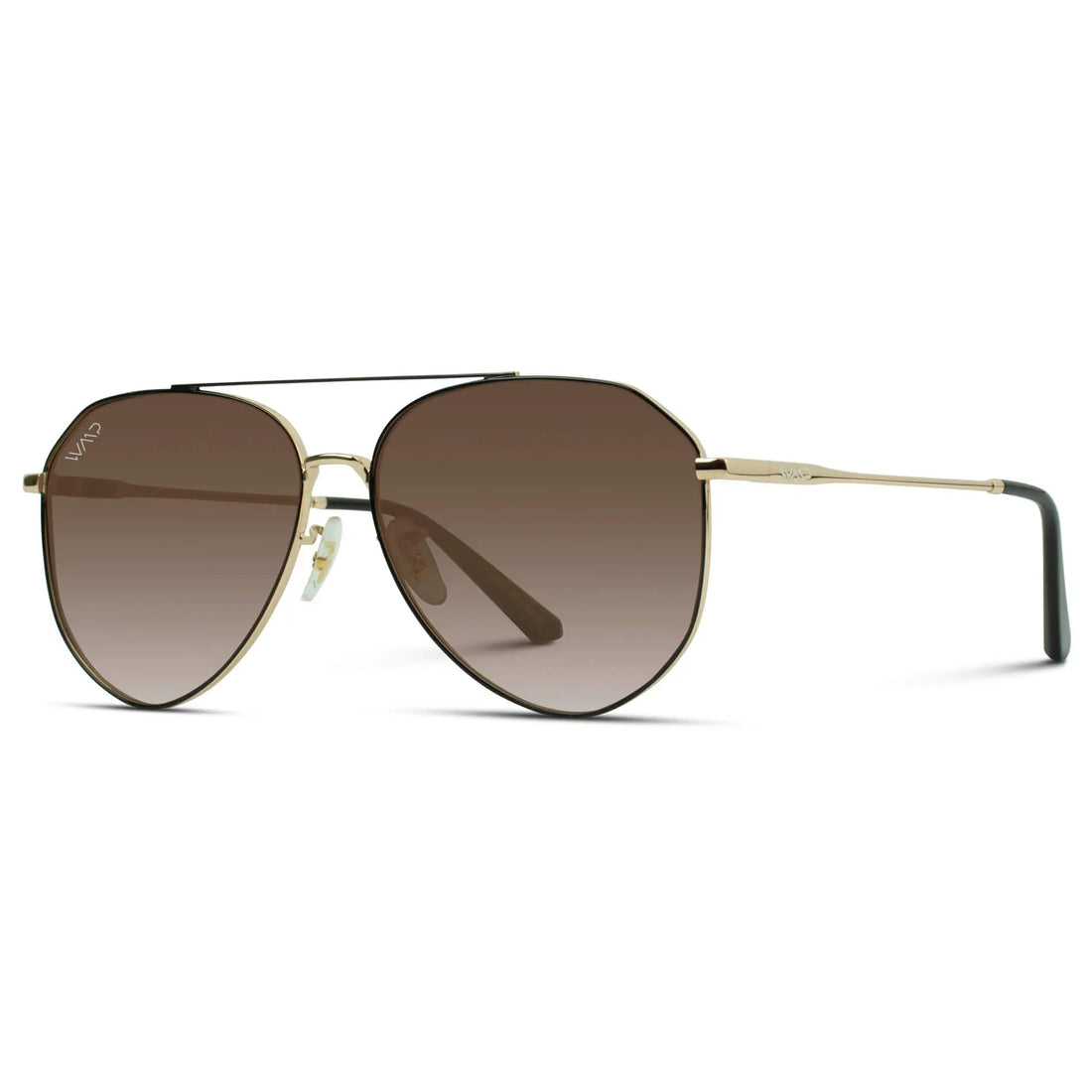 Ramsey - Geometric Polarized Aviators Sunglasses