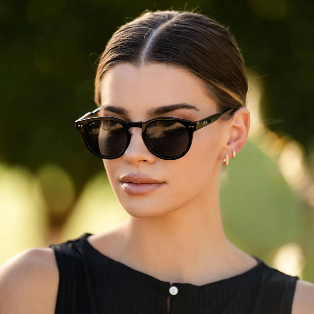 Tate Round Polarized Sunglasses