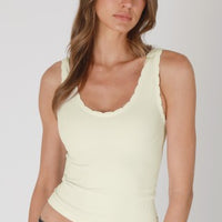 Reversible Scalloped Edge Tank