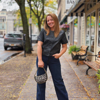 Jean High Rise Wide Leg: Attributable