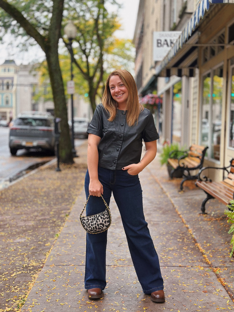 Jean High Rise Wide Leg: Attributable