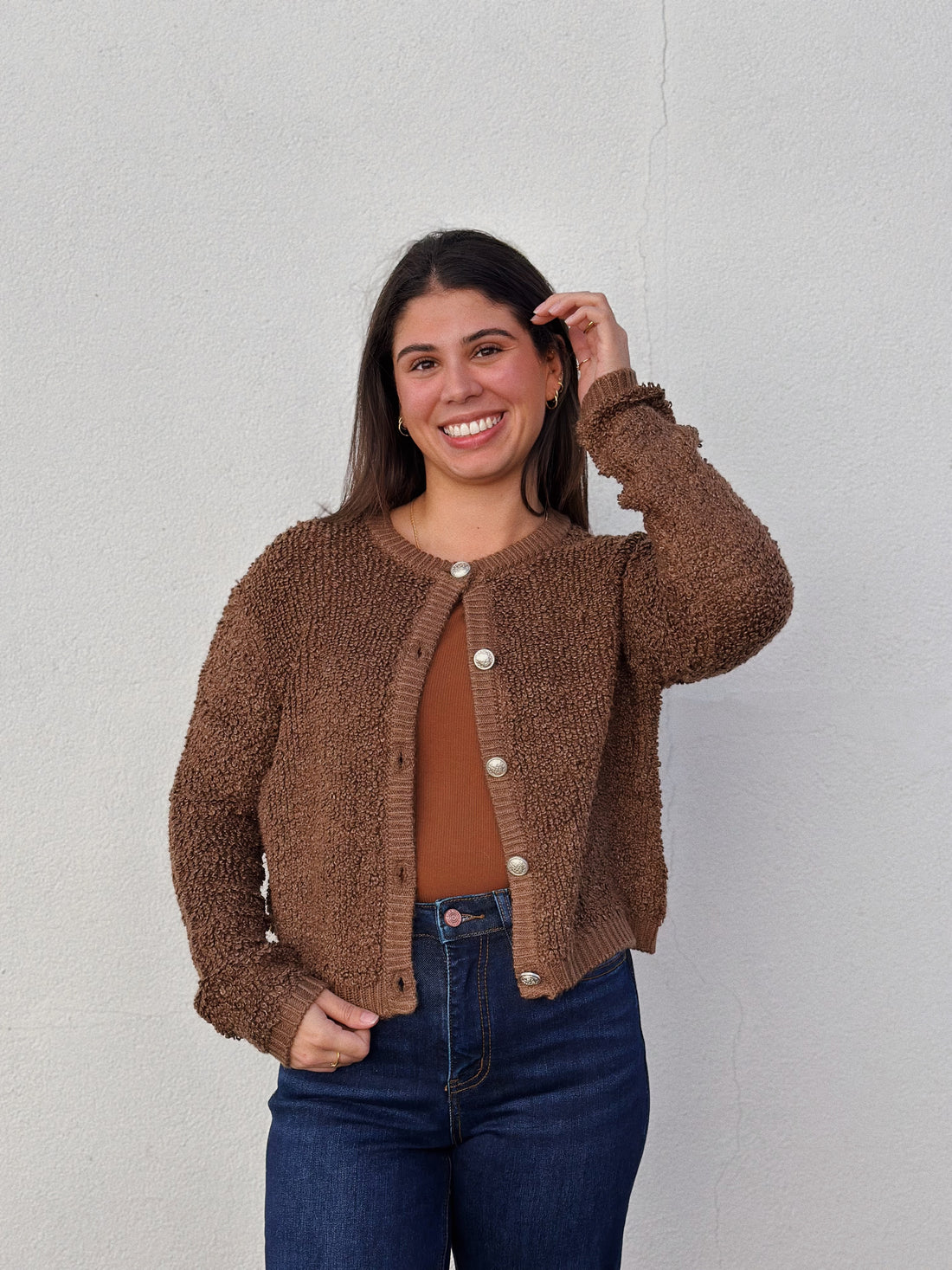 Maxie Fluffy Cardigan