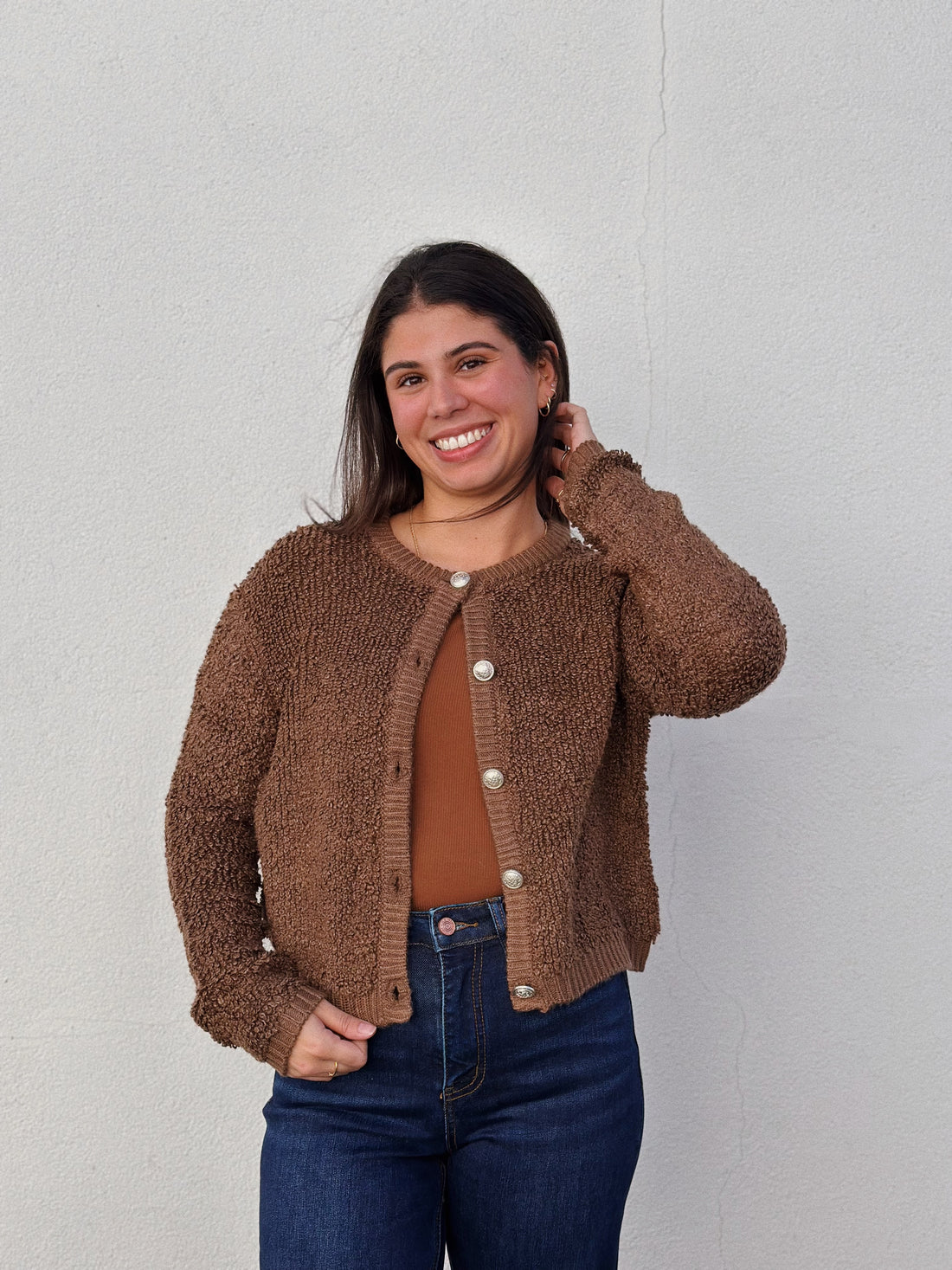 Maxie Fluffy Cardigan