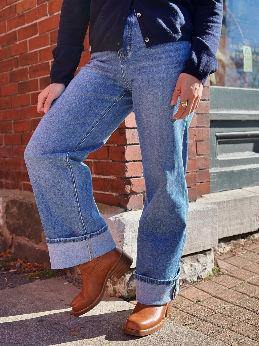 Super High Rise Baggy Wide Leg