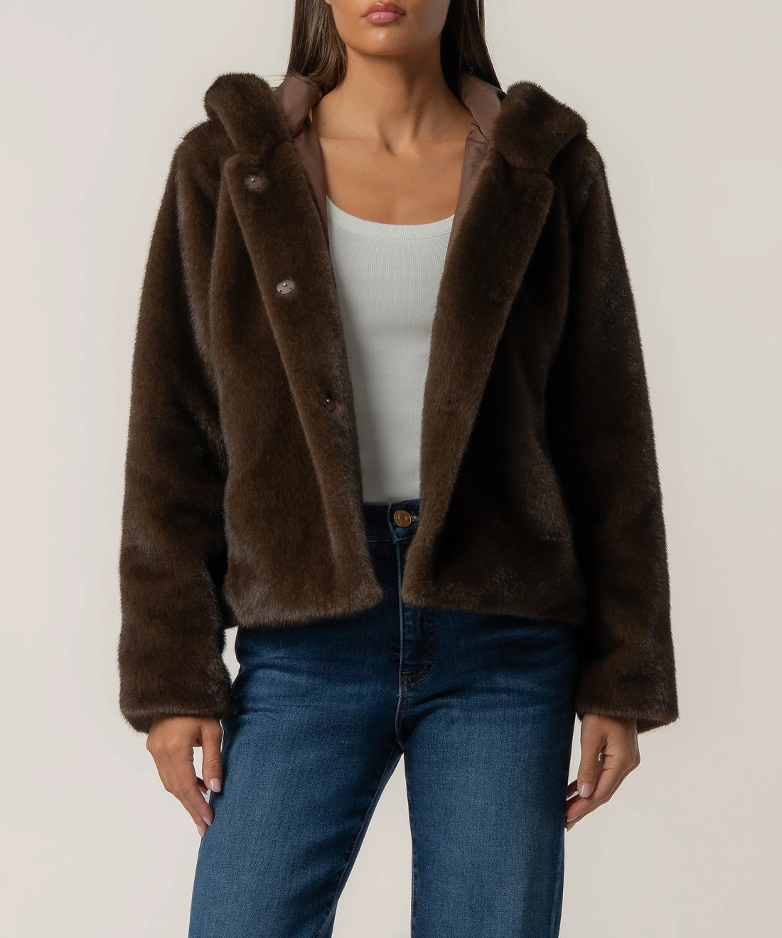 Saska Faux Fur Jacket