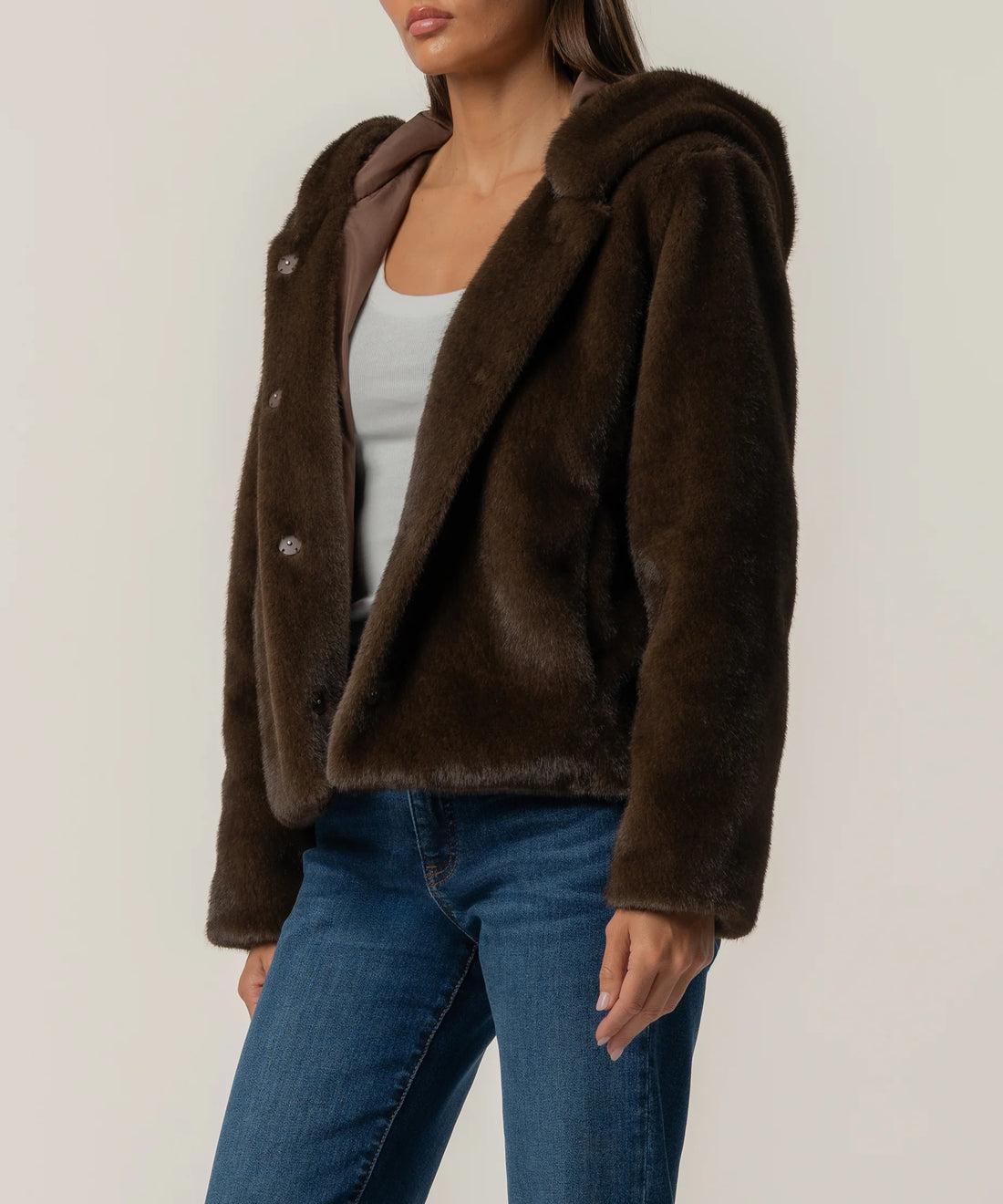 Saska Faux Fur Jacket
