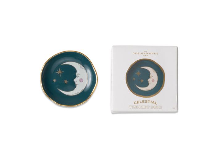 Celestial Ceramic Trinket Dishes