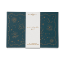 Celestial Notecards: Set of 16