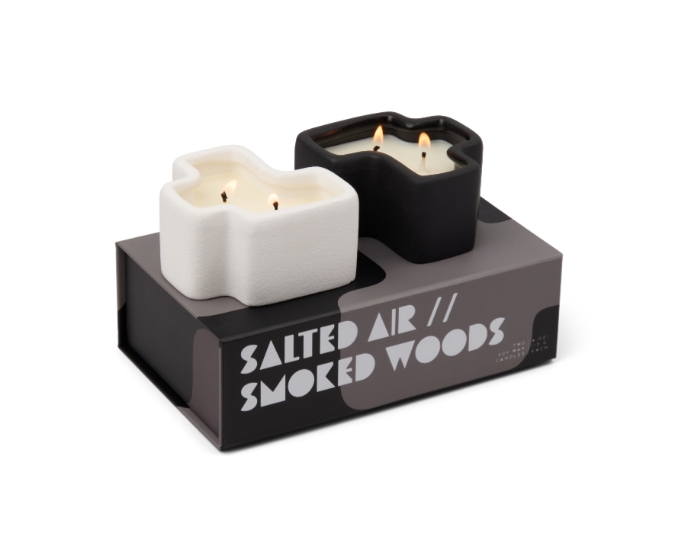 JigSaw Candle: Set of 2