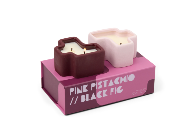 JigSaw Candle: Set of 2