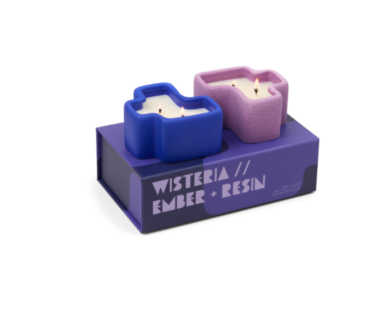 JigSaw Candle: Set of 2