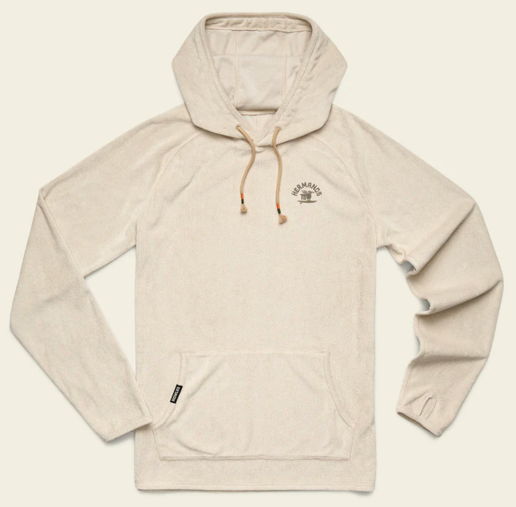 Terry Cloth Hoodie: Surfbird