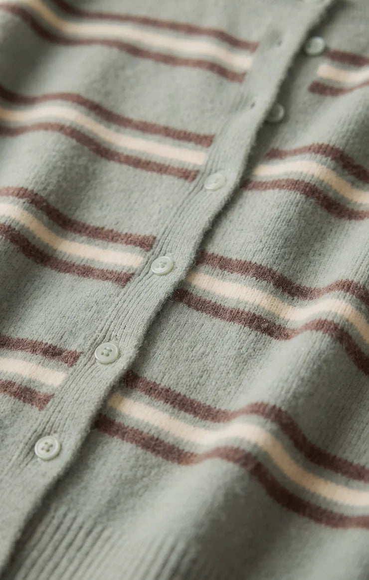 Medina Striped Cardigan