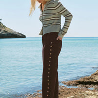 Medina Striped Cardigan