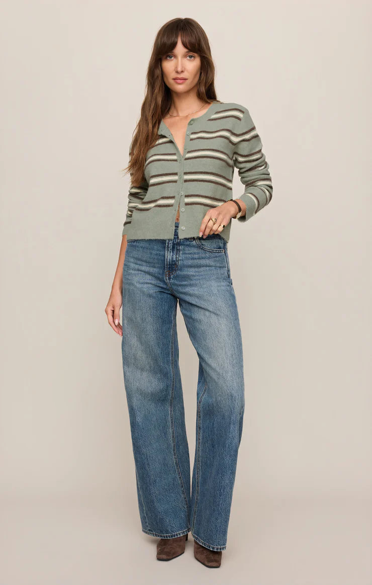 Medina Striped Cardigan