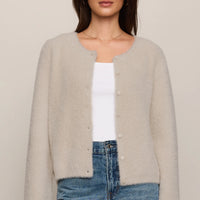 Winterglow Fluffy Cardigan
