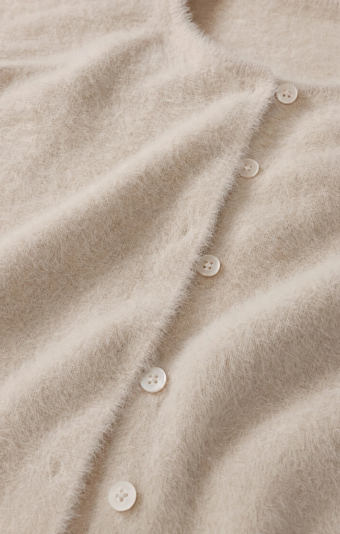Winterglow Fluffy Cardigan