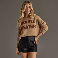 Coffee Weather Lightweight Sweater