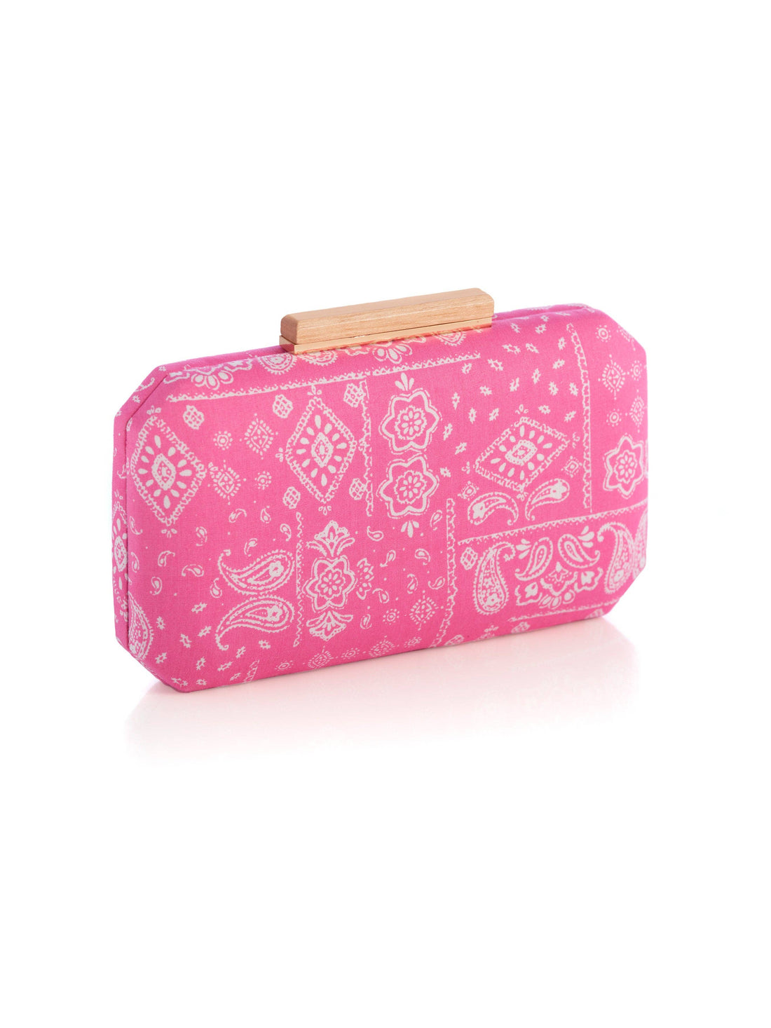 PIPPA PINK MINAUDIERE CLUTCH