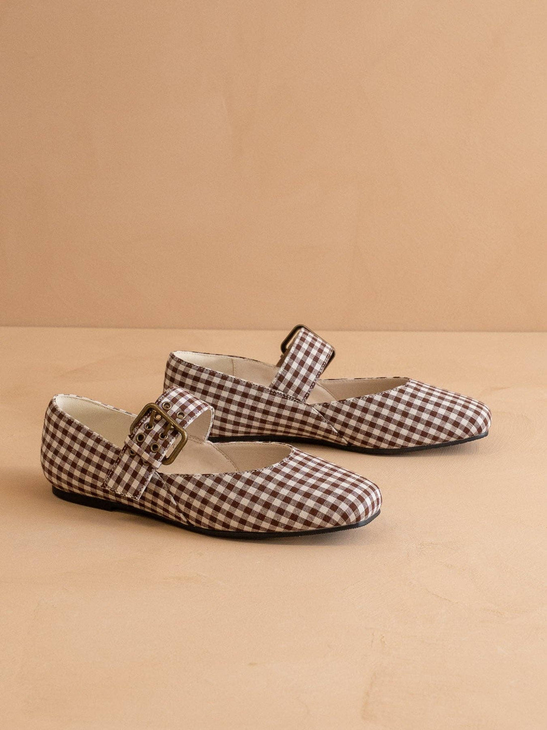 The Soho Gingham Ballet Flat