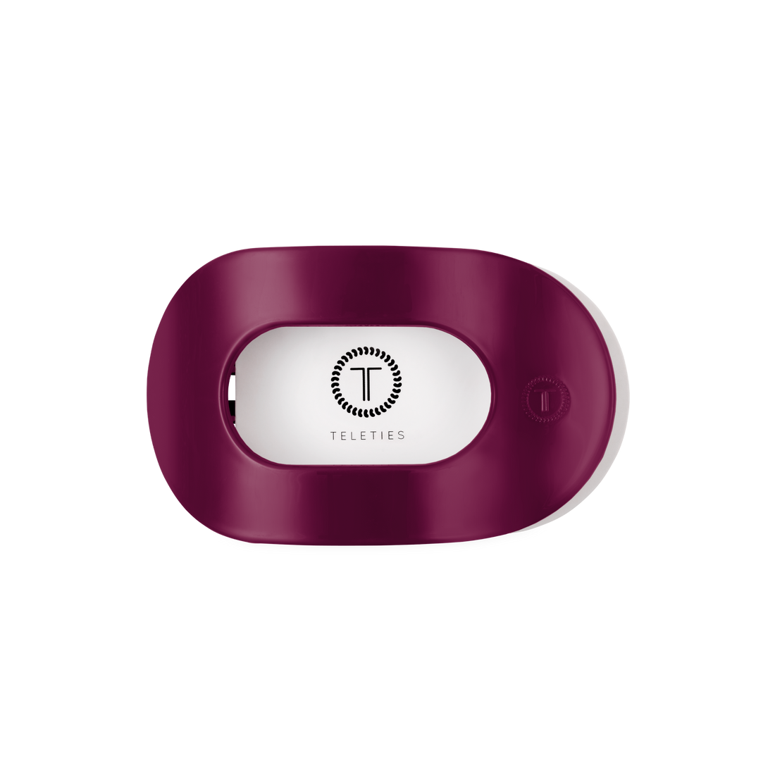 Mulberry Medium Flat Round Hair Clip