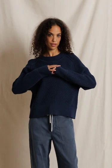 Alexa Sweater: Indigo