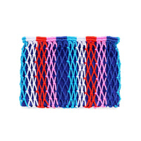 BRAZILIANA STRIPE ZIP POUCH