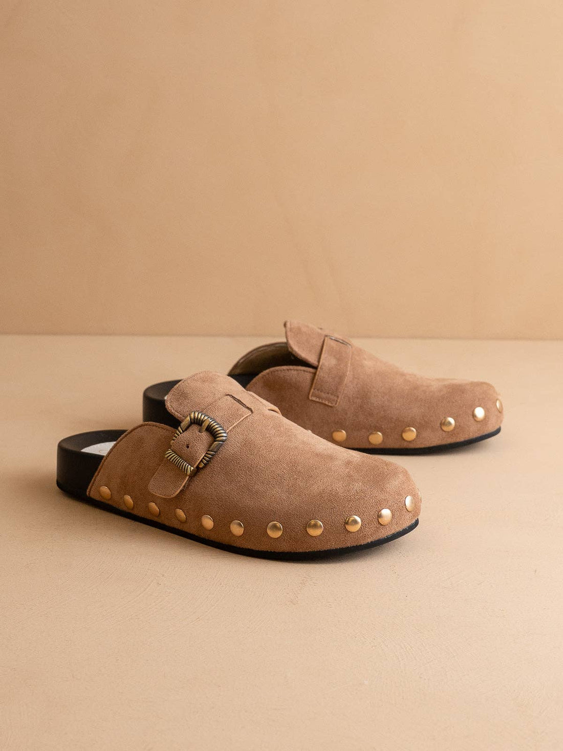 The Toni Studded Buckle Clog