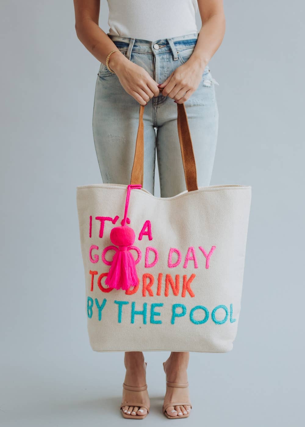 Drink By The Pool Tote