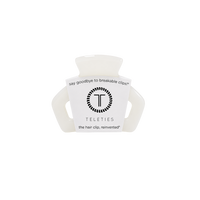 Open | Coconut White | Petite Claw Clip