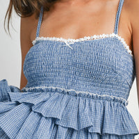 Denim Layered Cami