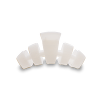 Classic Hair Clip | Small | Coconut White
