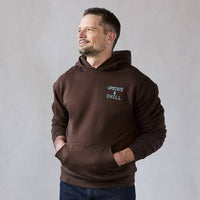 The Heart: Upstate & Chill® Hoodie - Brown