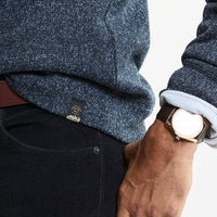 Stretch Sweater Fleece Crewneck