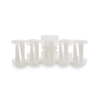 Classic Hair Clip | Small | Coconut White