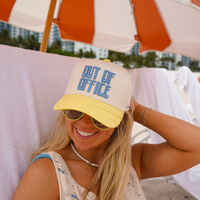 Out of Office - Butter Yellow Trucker Hat