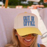 Out of Office - Butter Yellow Trucker Hat