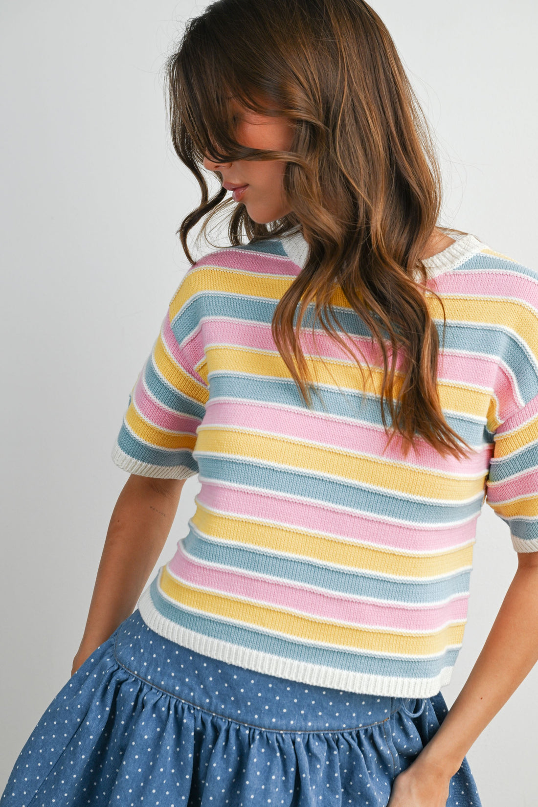Bubblegum Knit Top
