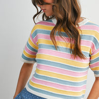 Bubblegum Knit Top