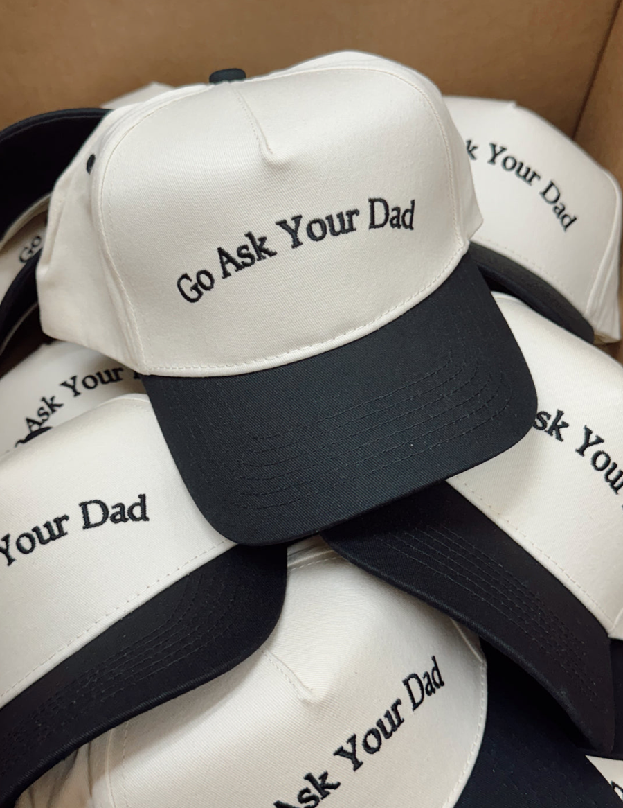 Go Ask Your Dad Trucker Hat