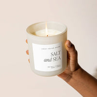 Salt & Sea 15 oz Soy Candle