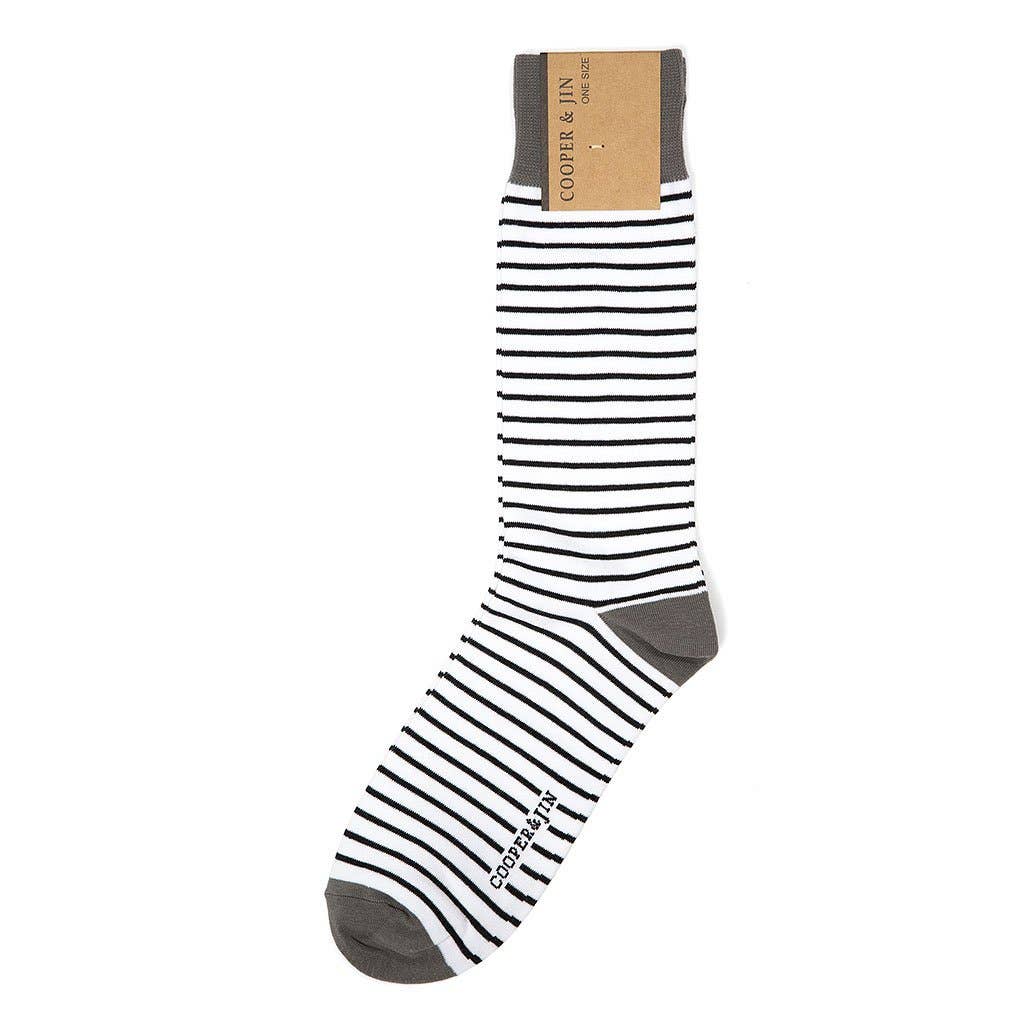 Jin Stripes Crew Socks