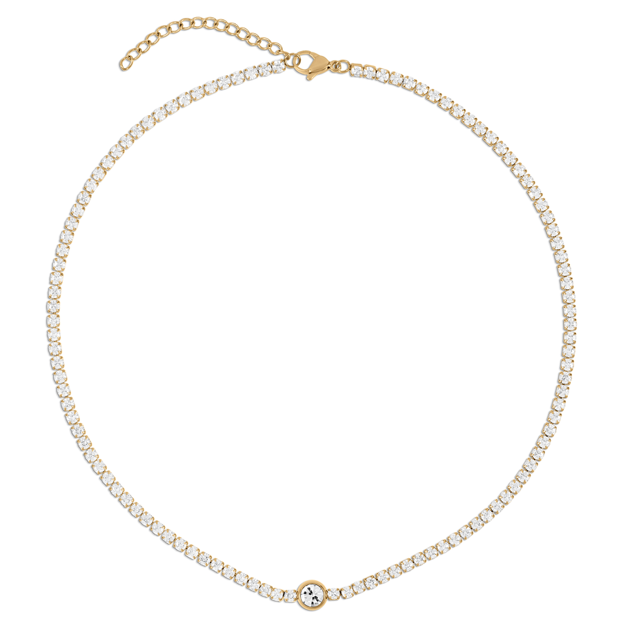 Vanessa Tennis Chain Necklace