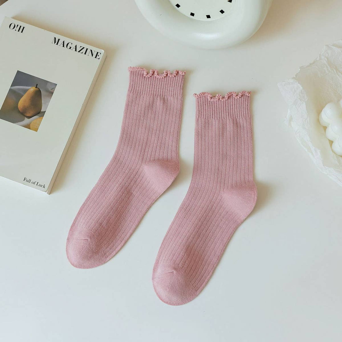 Leisure Socks: Pink