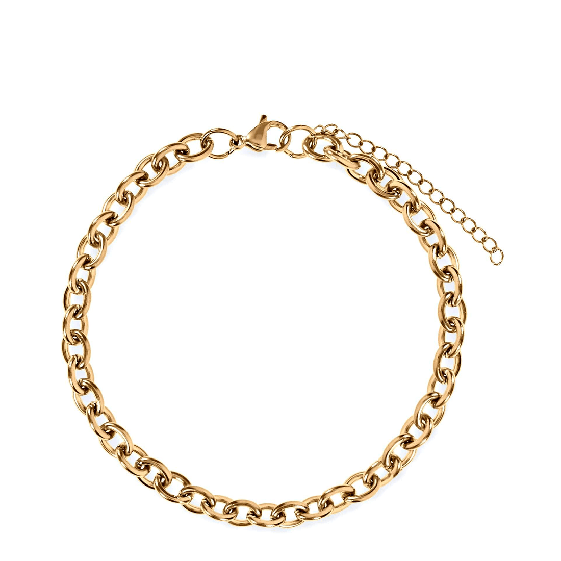 Claudia Rolo Chain Anklet