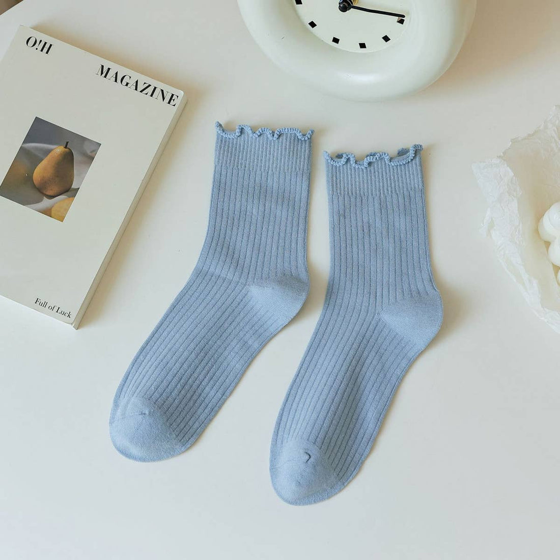 Leisure Socks: Blue